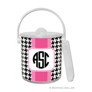 Ice Bucket - Alex Houndstooth Black