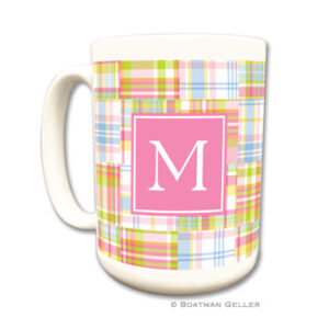 Mugs - Madras Patch Pink