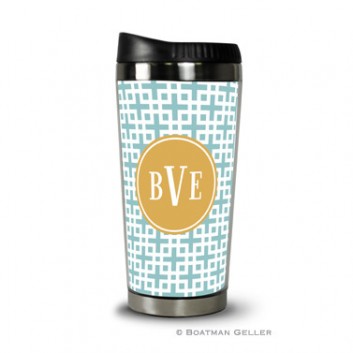 Travel Tumbler - Lattice Slate