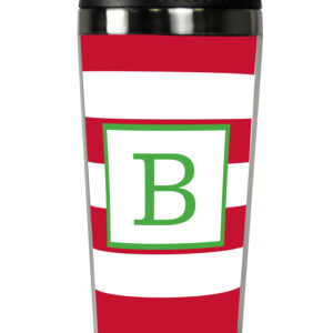 Travel Tumbler - Awning Stripe Red