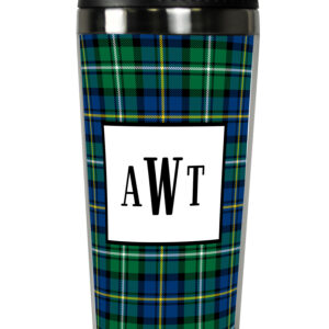 Travel Tumbler - Black Watch Plaid