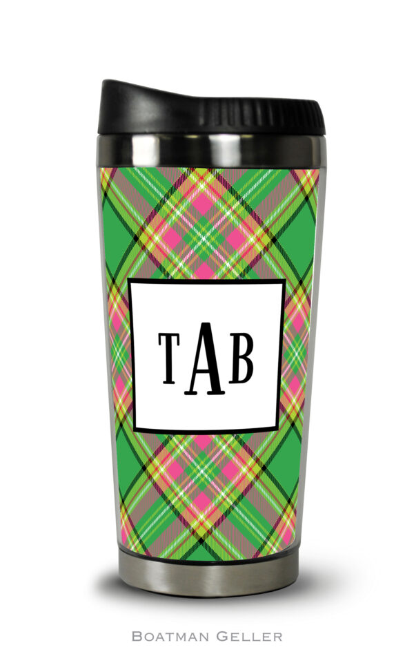 Travel Tumbler - Preppy Plaid