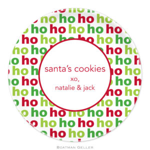 Plates 10" - Ho Ho Ho